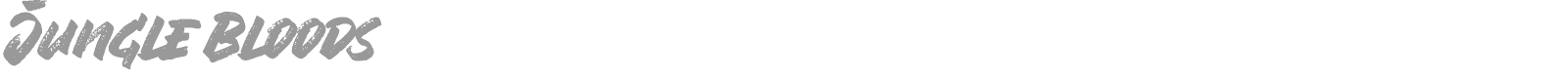 Jungle Bloods font preview